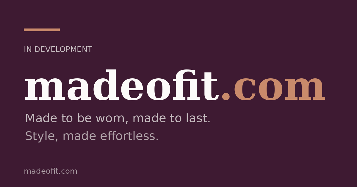 Link preview image for madeofit.com